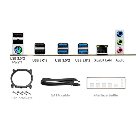 MACHINIST k9 X99 C612chip Motherboard Set LGA2011-3 Kit Xeon E5 2640