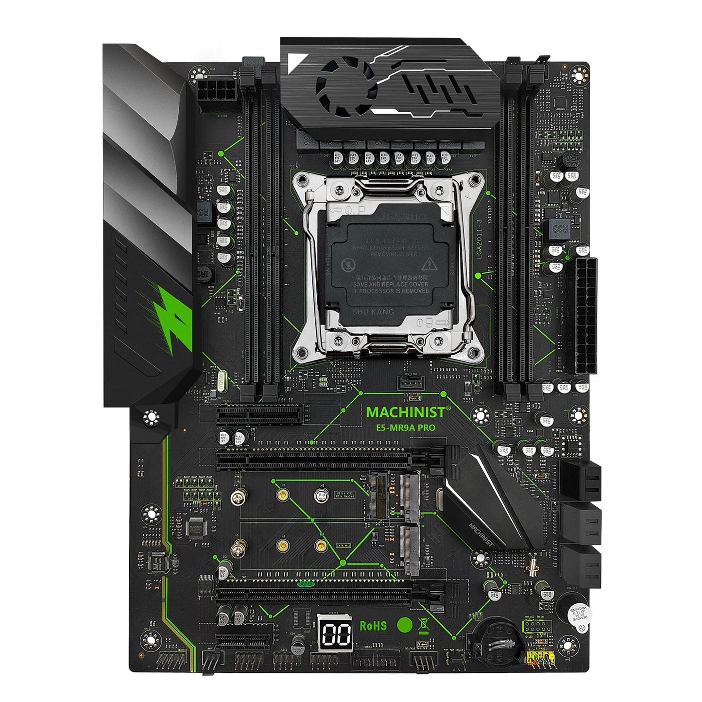 MACHINIST MR9A PRO Motherboard Support LGA 2011-3 Xeon E5 V3 V4 CPU