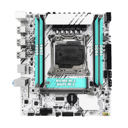 ZSUS X99-W Motherboard Set Kit With LGA2011-3 Xeon E5 2680V4 CPU DDR4