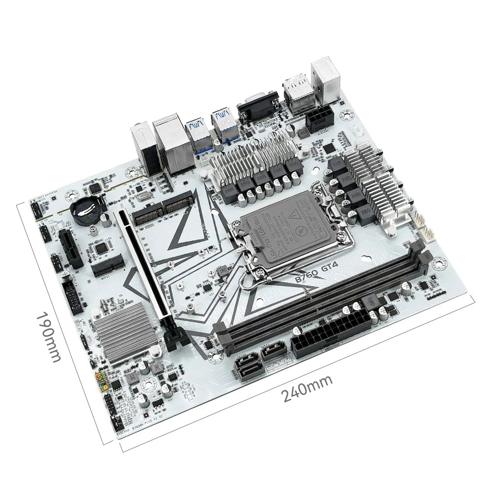 MACHINIST B760 GT4 DDR4 Motherboard LGA 1700 Support Intel Core