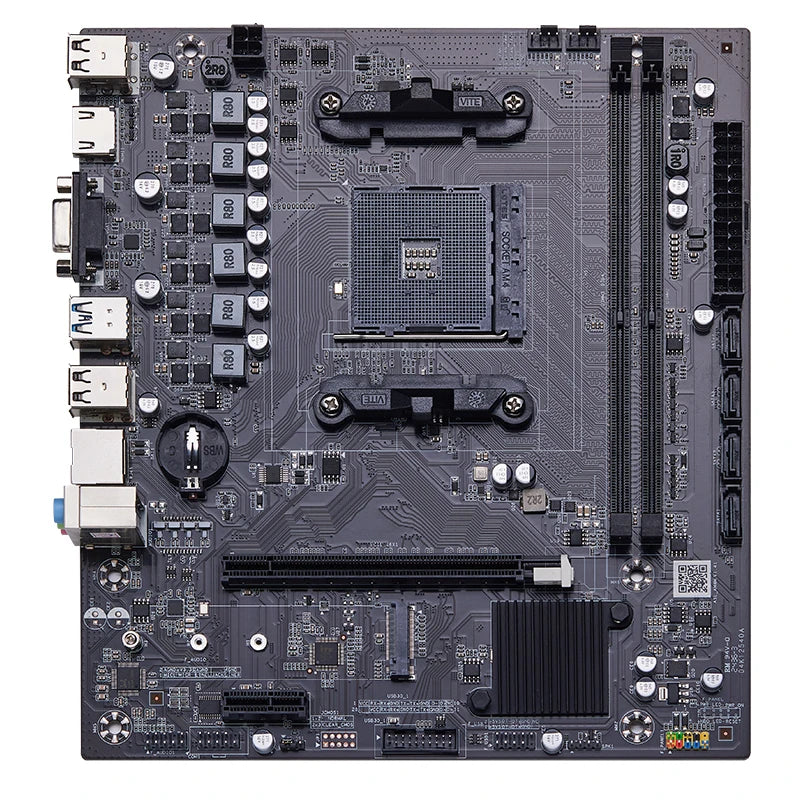 QIYIDA B450 Motherboard support DDR4 desktop RAM AM4 CPU slot NVME