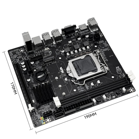 MACHINIST H61 Motherboard LGA 1155 Desktop Motherboards Support DDR3