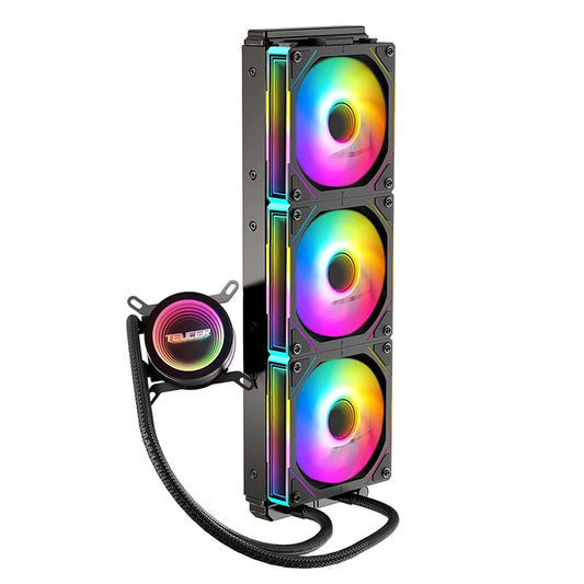 TEUCER CPU Water Cooler With JM-1 Fan All In One CPU Liquid Cooling