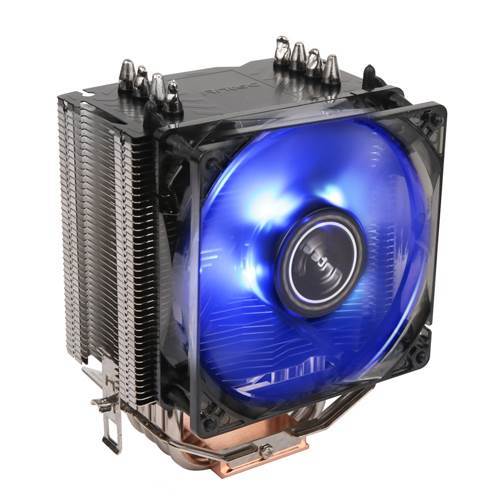 ANTEC C40 Air CPU Cooler, 92mm PWM Blue LED Fan, Intel 775, 115X,