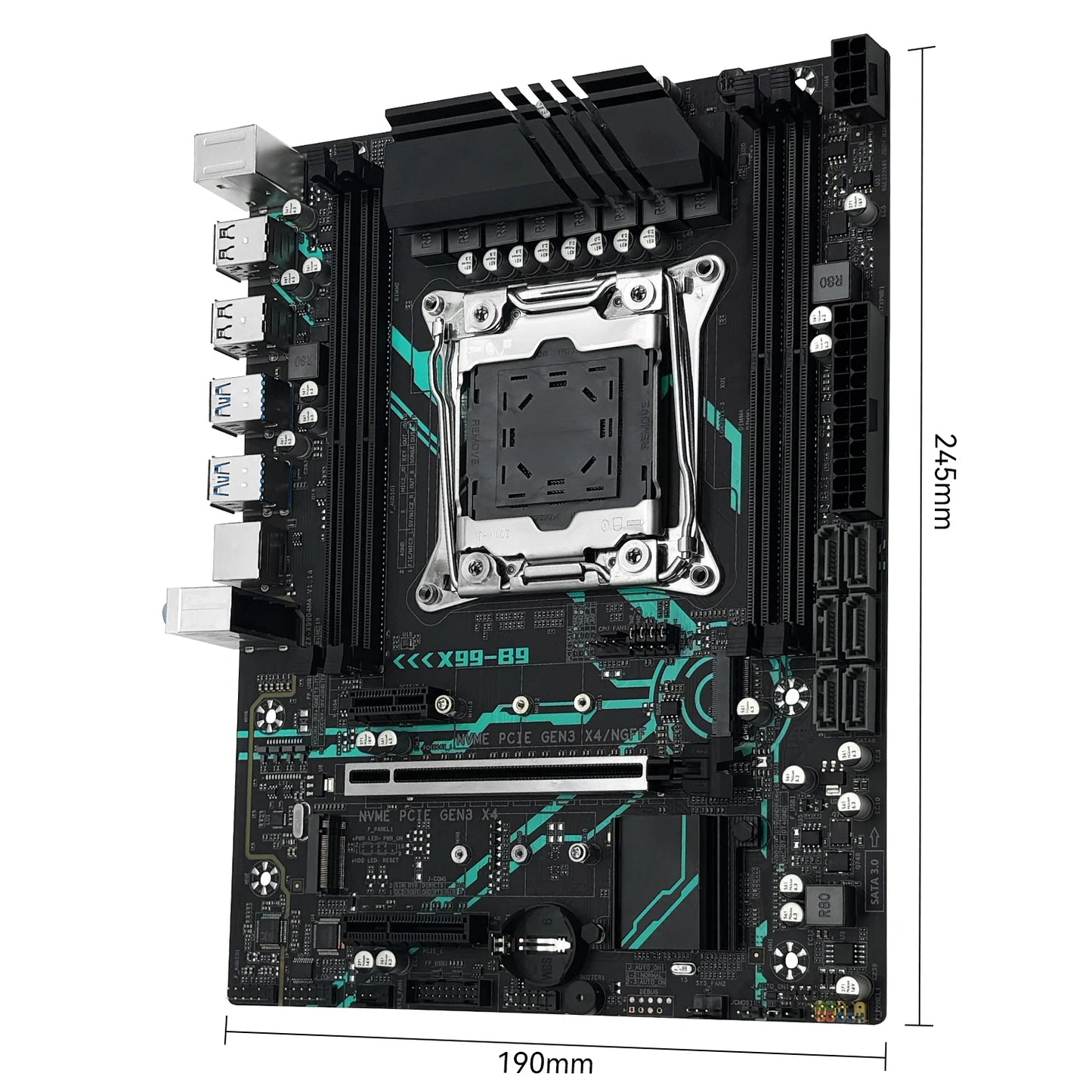 MACHINIST X99 Motherboard LGA 2011-3 Xeon E5 2620 V3 CPU Processor Kit
