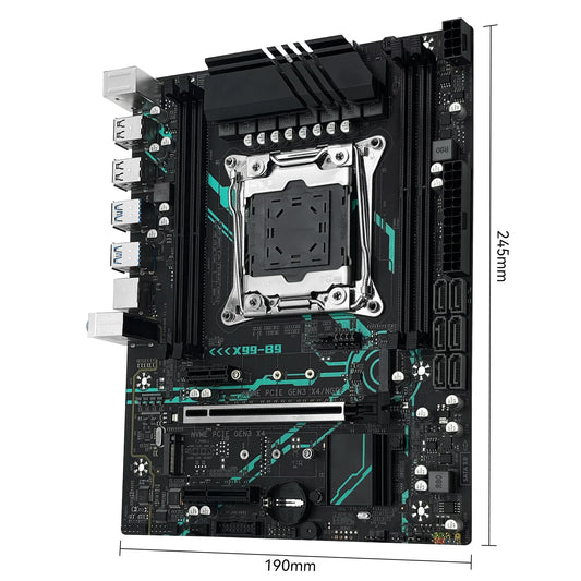 MACHINIST X99 Motherboard LGA 2011-3 Xeon E5 2620 V3 CPU Processor Kit