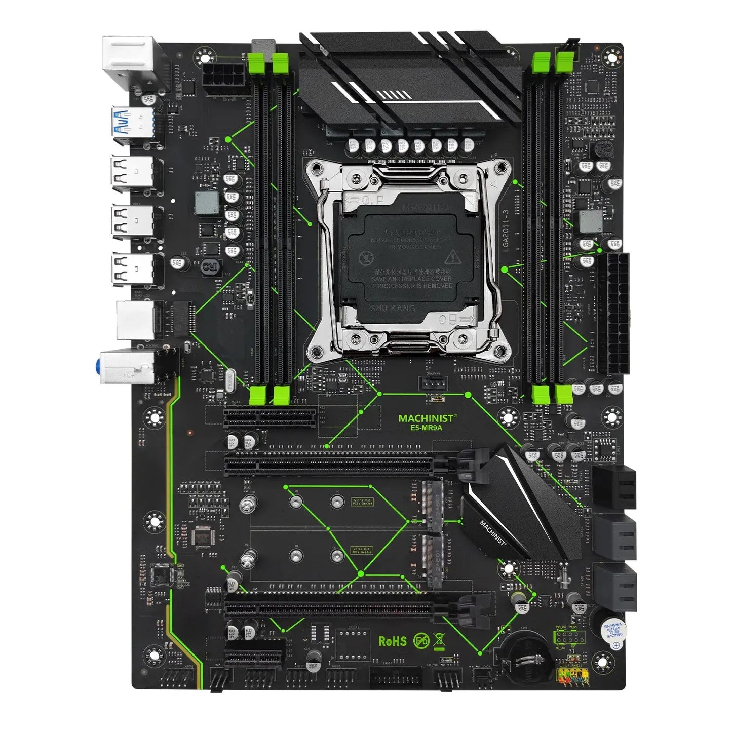 MACHINIST E5 MR9A V1.0 X99 Motherboard Support LGA 2011-3 Xeon E5 V3