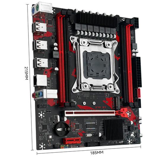 MACHINIST X79 S7 Motherboard Support Intel Xeon E5 v1&v2 LGA 2011 CPU
