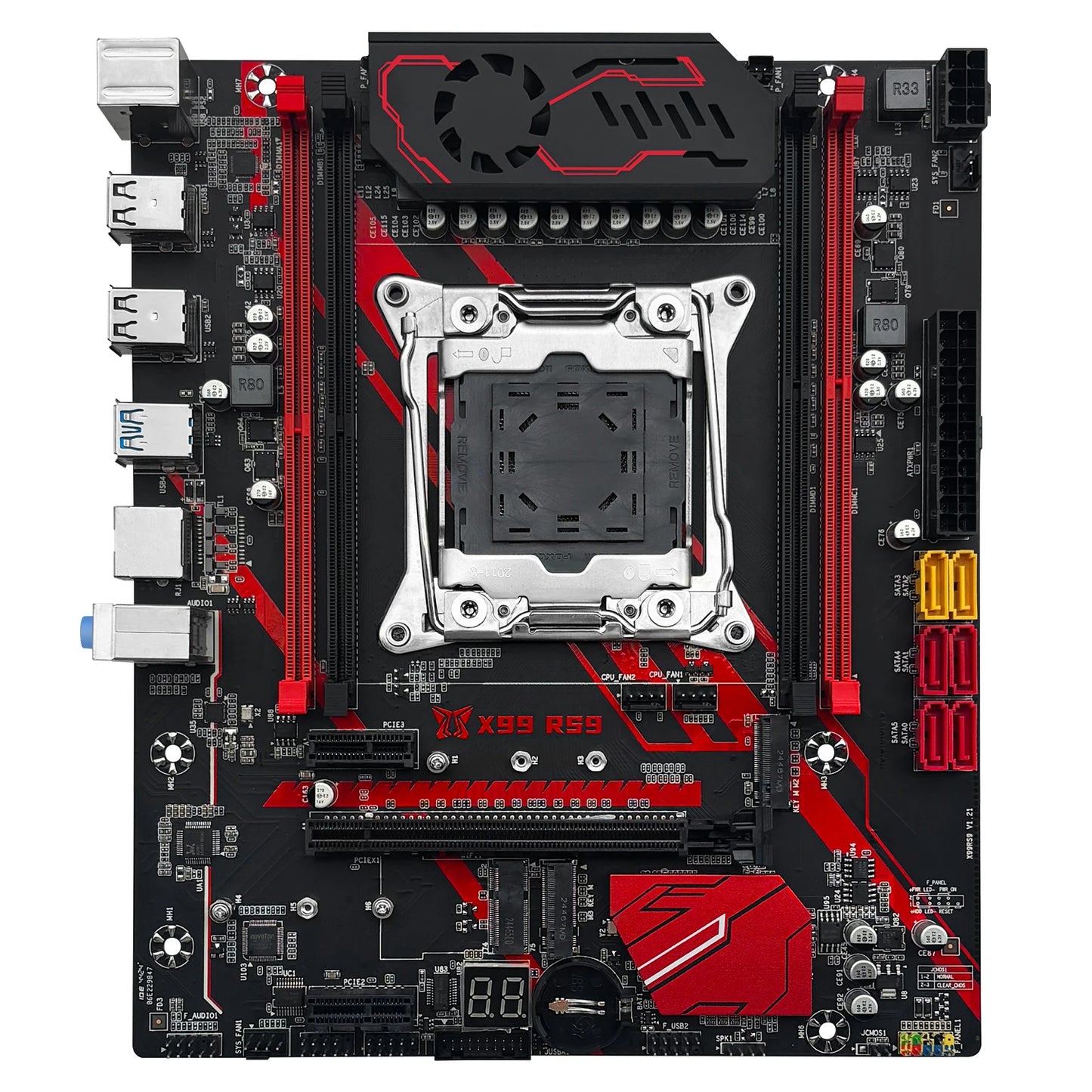 MACHINIST X99 RS9 Motherboard Combo LGA2011-3 Xeon Kit E5 2640 V4 CPU