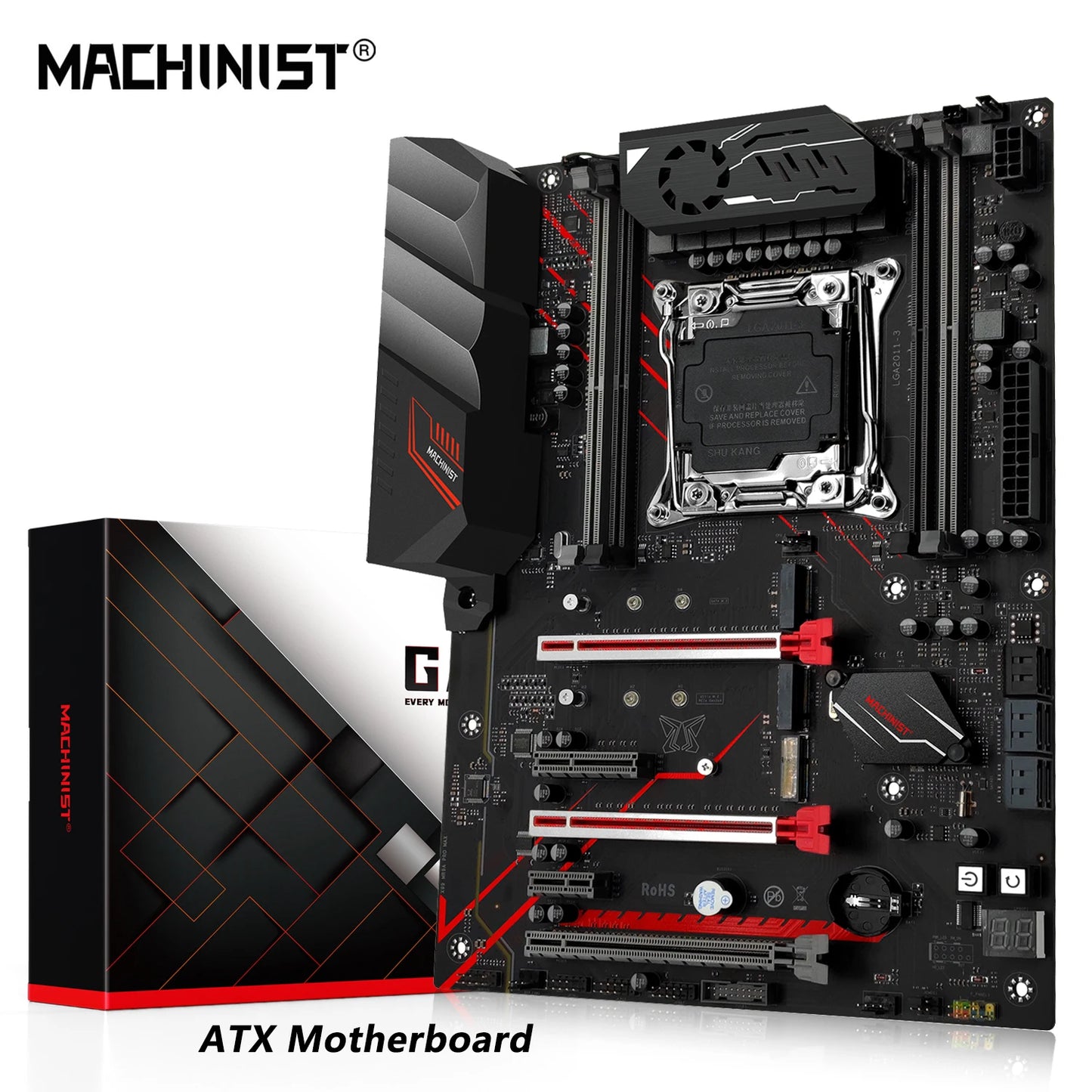 MACHINIST X99 MR9A PRO MAX Motherboard Support LGA 2011-3 Intel Xeon