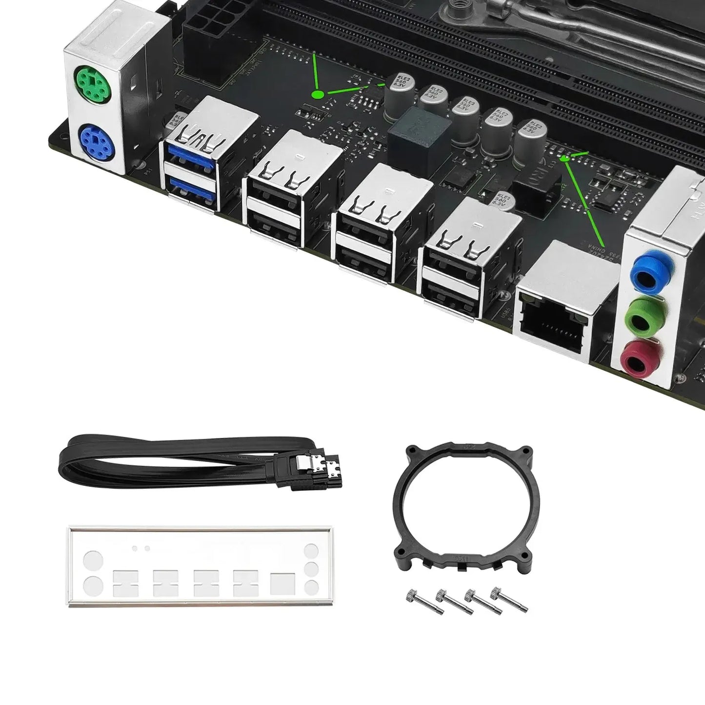 MACHINIST E5 MR9A V1.0 X99 Motherboard Support LGA 2011-3 Xeon E5 V3