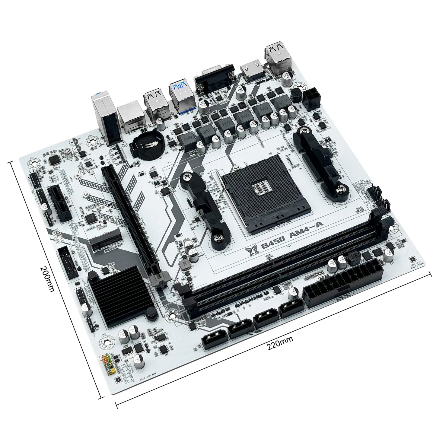 MACHINIST B450 Motherboard AMD Processor Dual-channel DDR4 Memory AM4