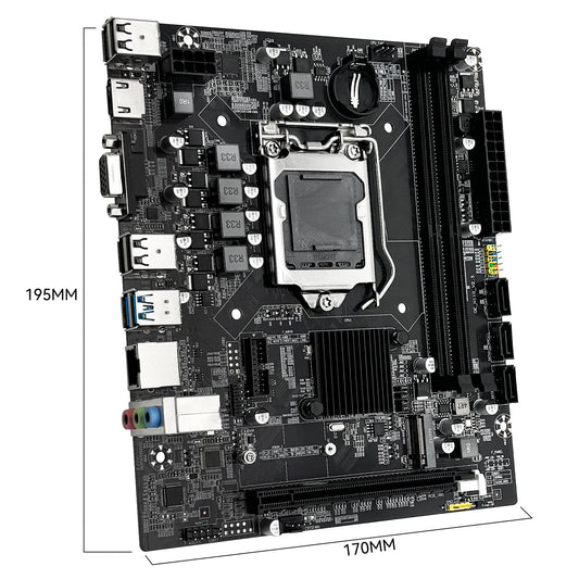 MACHINIST H110 Motherboard Supports LGA 1151 Intel Core CPU  DDR4 RAM