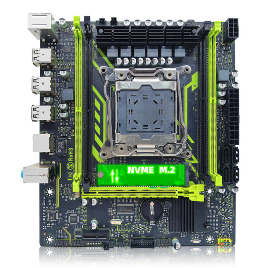 ZSUS X99-8D4 Motherboard Set Kit With LGA2011-3 Xeon E5 2650 V4 CPU