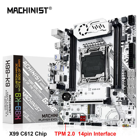 MACHINIST New upgrade X99 Gaming Motherboard LGA 2011-3 cpu C612 Chip