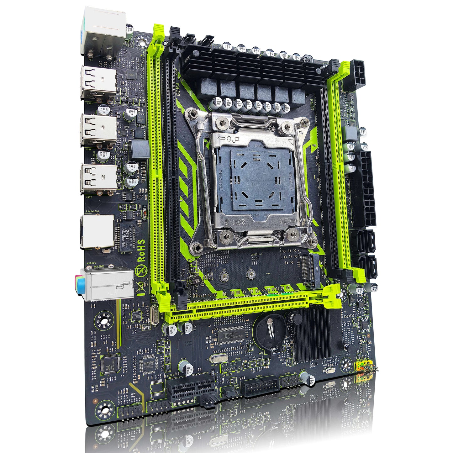 ZSUS X99-8D4 Motherboard Set Kit With LGA2011-3 Xeon E5 2650 V4 CPU