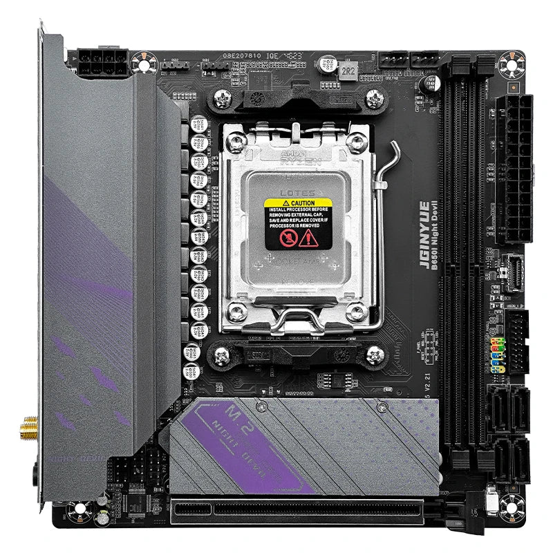 JGINYUE AM5 Motherboard supports AMD Ryzen 7000 series CPU processors