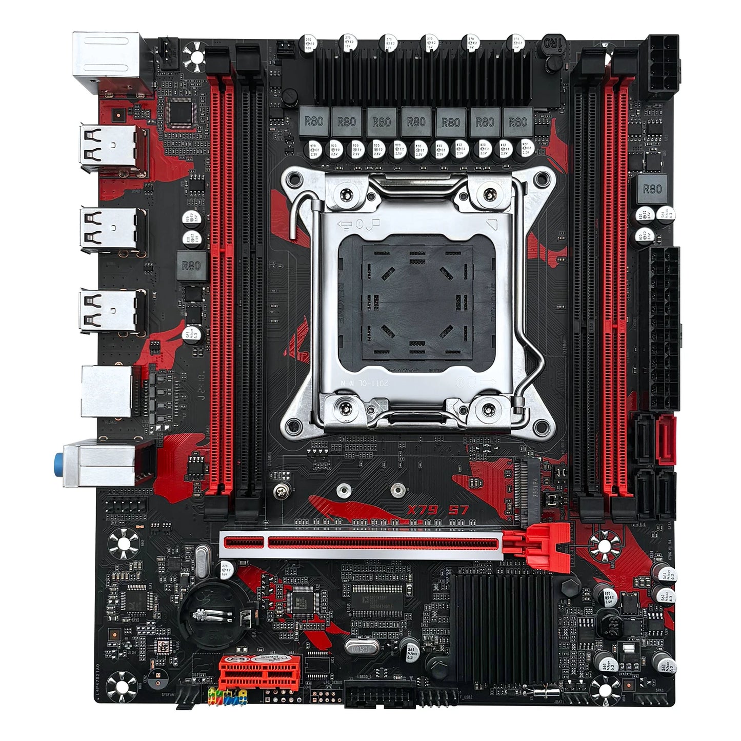 MACHINIST X79 S7 Motherboard Support Intel Xeon E5 v1&v2 LGA 2011 CPU